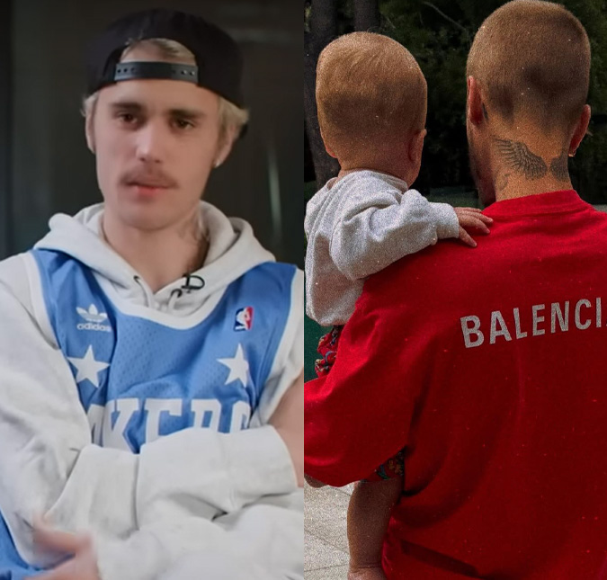 Justin Bieber atualiza redes sociais com cliques novos ao lado do filho e fãs vão à loucura
