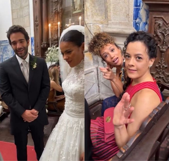 Alexandre Nero vaza bastidores de cena de casamento em <i>Vale Tudo</i> (e revela </i>spoiler</i>!)