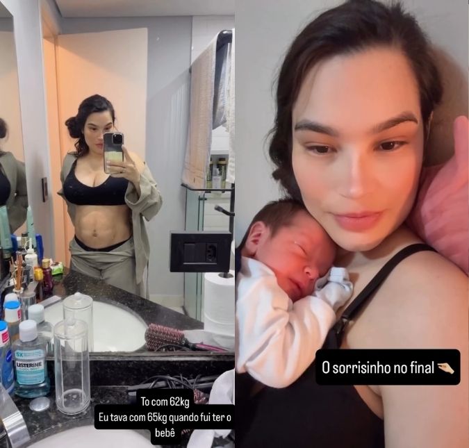 Raissa Barbosa mostra primeiro registro do rostinho do filho caçula: <i>- Ele é tão lindo</i>