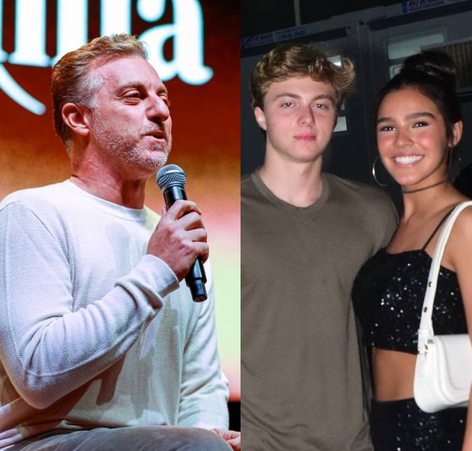 Luciano Huck desmente que seja Benício Huck andando de mãos dadas com Duda Guerra em vídeo