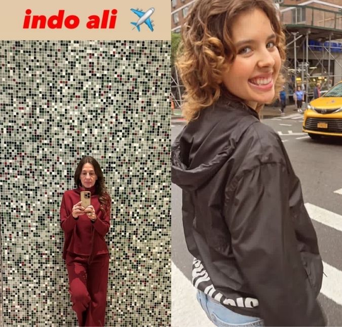 Flora Gil viaja aos Estados Unidos, onde Preta Gil trata o câncer, para <i>show</i> da neta