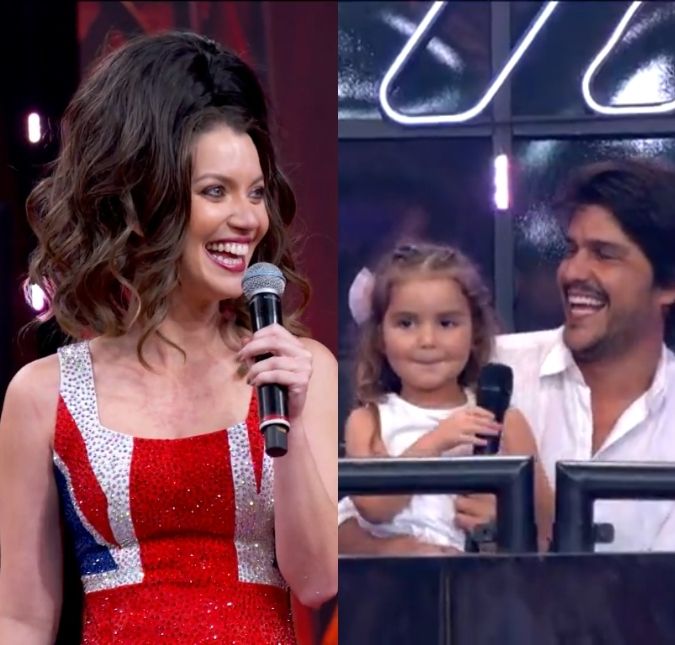 Filha de Nathalia Dill diverte com reação sincera à apresentação da mãe na <i>Batalha do Lip Sync</i>