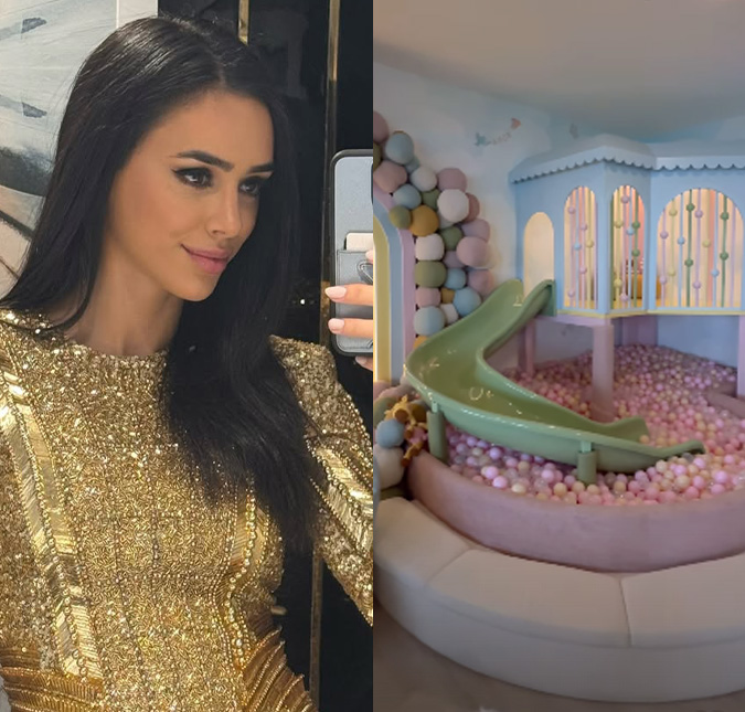 Bruna Biancardi diz que brinquedoteca em casa foi planejada pensando nas filhas e enteada