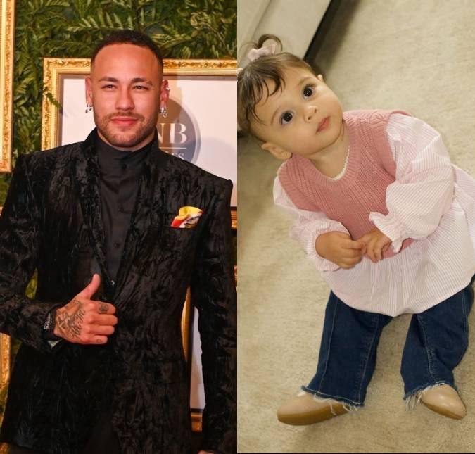 Celebrando o primeiro ano de Helena, Neymar Jr. presenteia filha com joia semelhante a de Mavie
