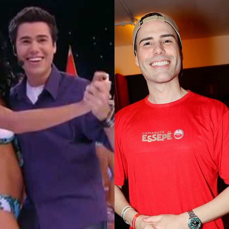 Luiz Bacci, Celso Portiolli, Carla Perez... Veja um antes e depois dos apresentadores do <I>Fantasia</i>, programa do <I>SBT</i>