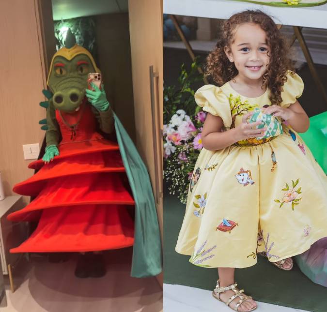 Karoline Lima se veste de Cuca para aniversário de três anos de idade de Cecília; veja mais sobre a festa!