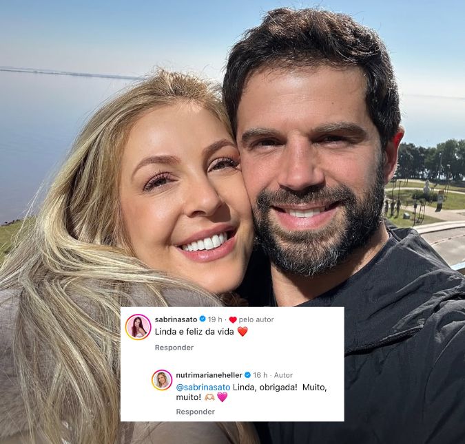 Duda Nagle assume novo romance e ganha comentário especial de Sabrina Sato: <i>Linda</i>