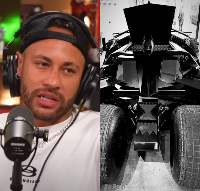 Realmente fã! Neymar Jr. compra carro inspirado em <i>Batman</I> avaliado em mais de oito milhões de reais