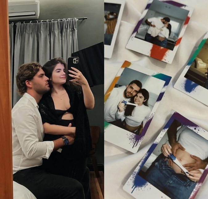 Ex-<i>Chiquitita</i>, Carol Chamberlain revela que está esperando o primeiro filho. Veja os famosos que anunciaram a gravidez em 2025!