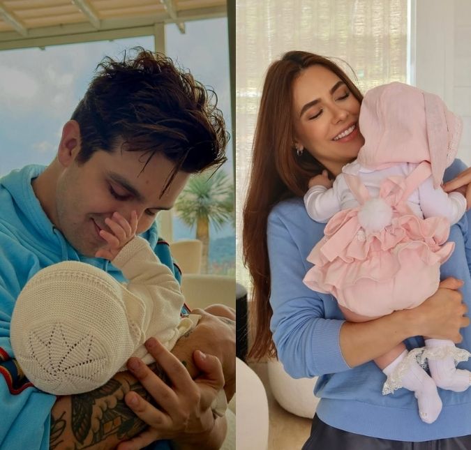 Confira momentos encantadores de Serena, filha de Luan Santana e Jade Magalhães