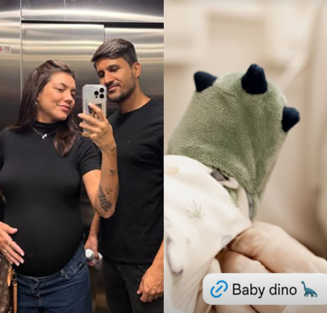 Nasce José Bento, primeiro filho de Gabi Prado e Thiago Gomes