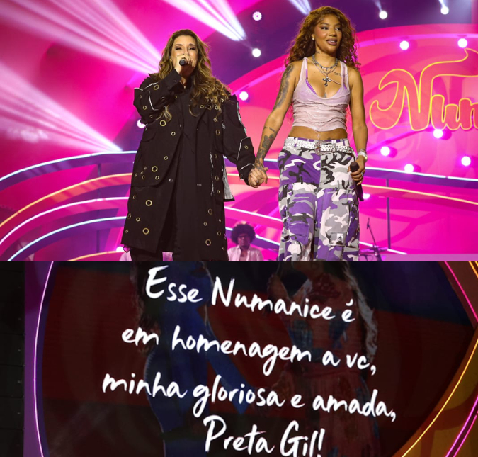 Ludmilla e Ana Carolina fazem homenagem a Preta Gil no <I>Numanice</I>