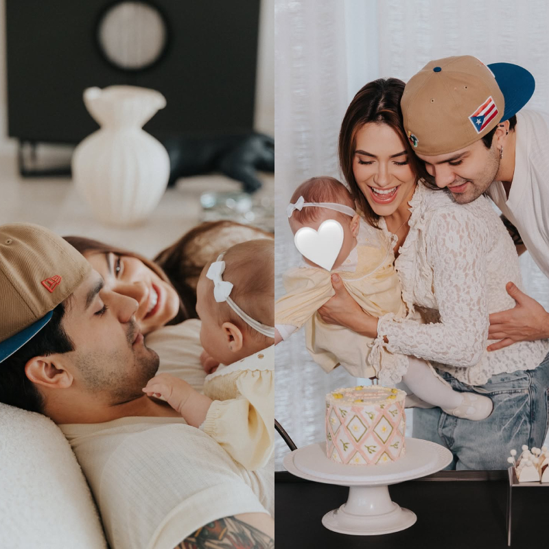 Luan Santana e Jade Magalhães celebram sete meses da filha. Confira momentos encantadores de Serena