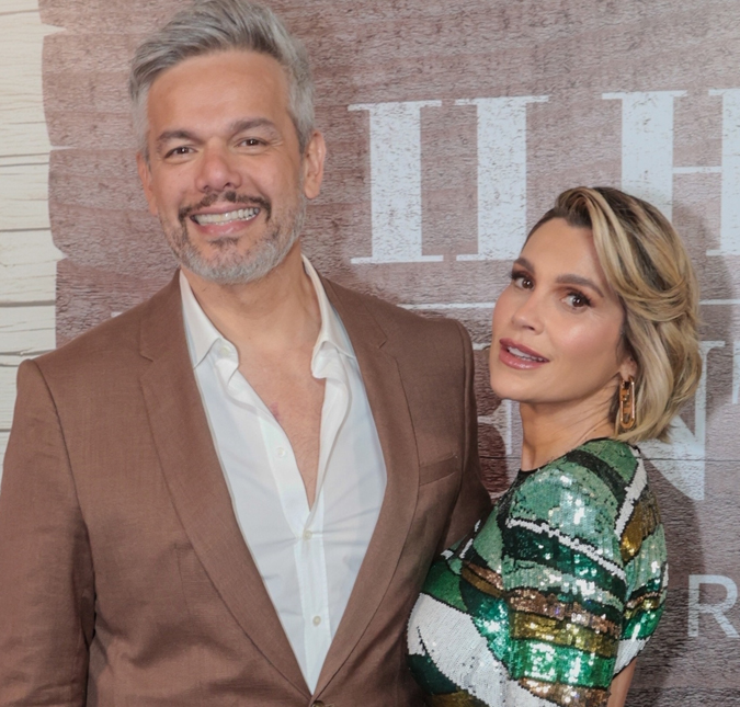 Otaviano Costa organiza surpresa e se casa pela sexta vez com Flávia Alessandra