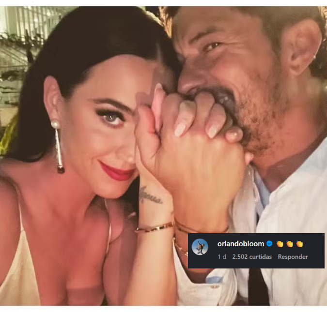 Orlando Bloom reage a rumores de romance entre Katy Perry e Justin Trudeau