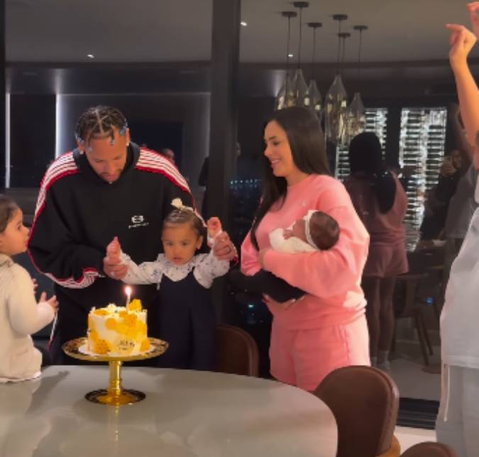 Bruna Biancardi encanta ao compartilhar imagens inéditas do mesversário de Mel; assista!