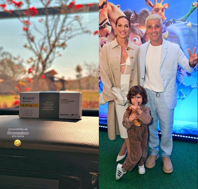 Às vésperas da renovação de votos, Bruno Gagliasso presenteia Giovanna Ewbank com objeto inusitado