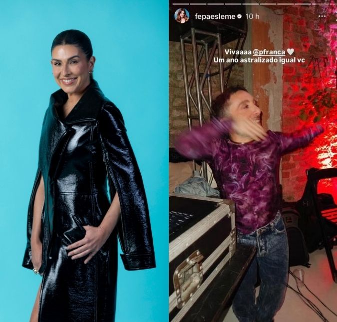 Após falar de afastamento de Giovanna Ewbank e Bruno Gagliasso, Fernanda Paes Leme curtiu outra festa no dia que eles renovavam os votos de casamento