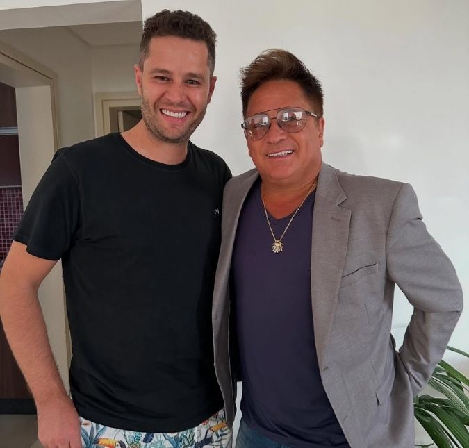 Filho mais velho de Leonardo lamenta ausência em comemoração de Dia dos Pais com o cantor: <i>Uma pena</i>