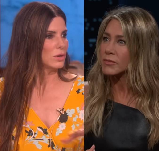 Sandra Bullock conta como ela e Jennifer Aniston se tornaram amigas