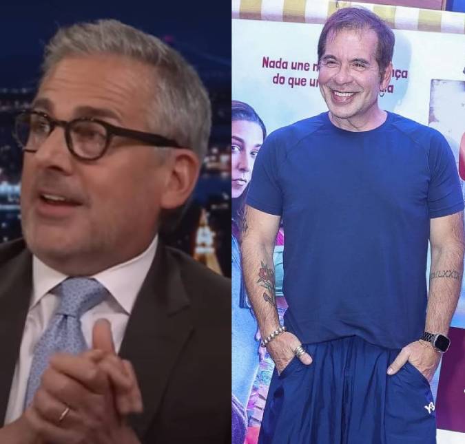 Você sabia que Leandro Hassum é fã do Steve Carell? Saiba quem são os ídolos dos famosos