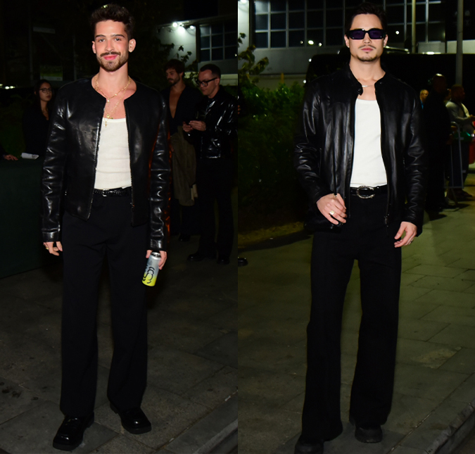 João Guilherme e suposto <i>affair</i> de Bruna Marquezine usam <i>look</i> semelhante no aniversário da atriz