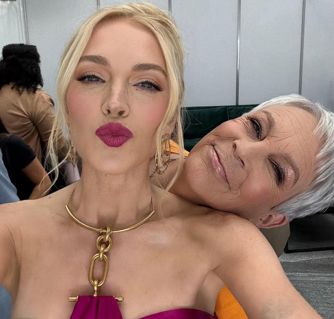 Lindsay Lohan e Jamie Lee Curtis postam nova foto juntas e encantam internautas