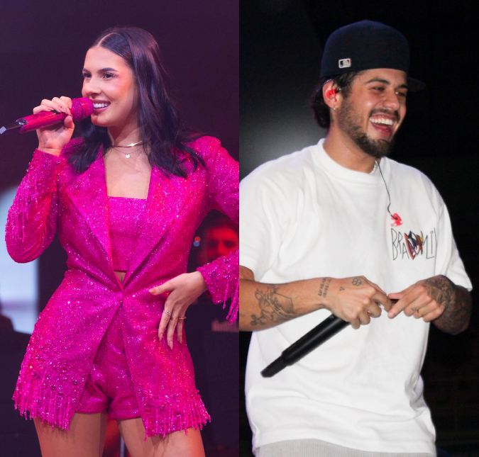 Zé Felipe canta <I>Evidências</i> em <I>show</I> de Ana Castela e plateia pede: <I>Beija</i>