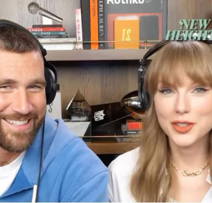 Taylor Swift e Travis Kelce aparecem em público pela primeira vez após anúncio de noivado