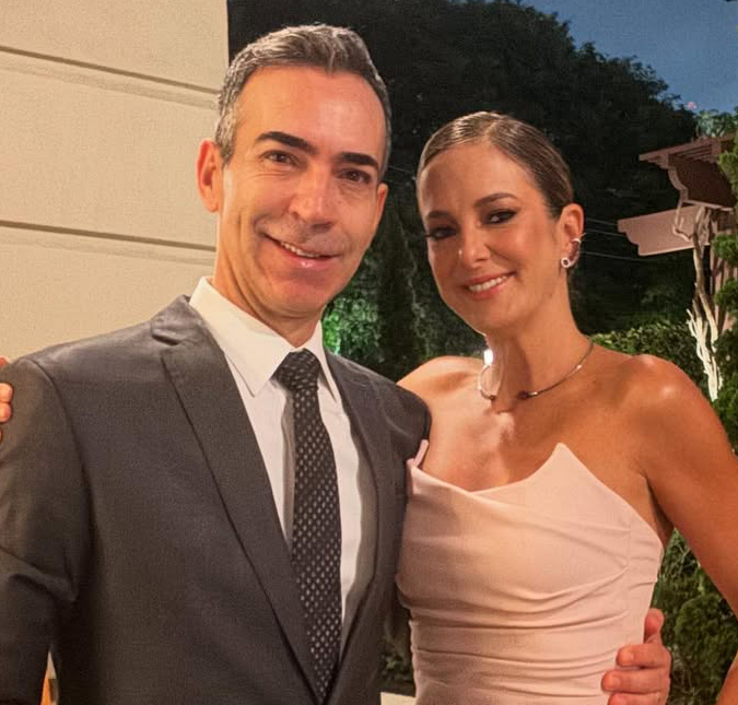 Cesar Tralli abre o jogo sobre acordo feito com Ticiane Pinheiro no começo do namoro