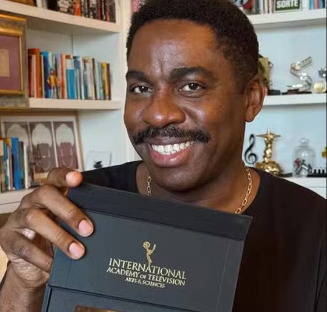 Que orgulho! Lázaro Ramos vira membro da Academia do <i>Emmy Internacional</i>