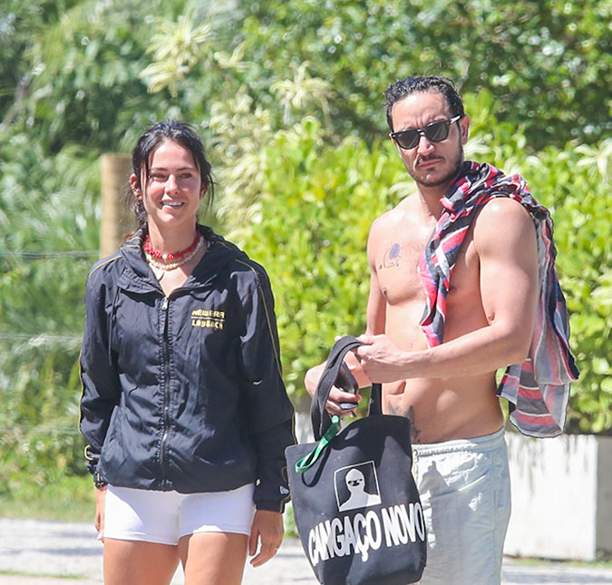 Allan Souza Lima é flagrado com morena em meio à rumores de <i>affair</i> com Wanessa Camargo