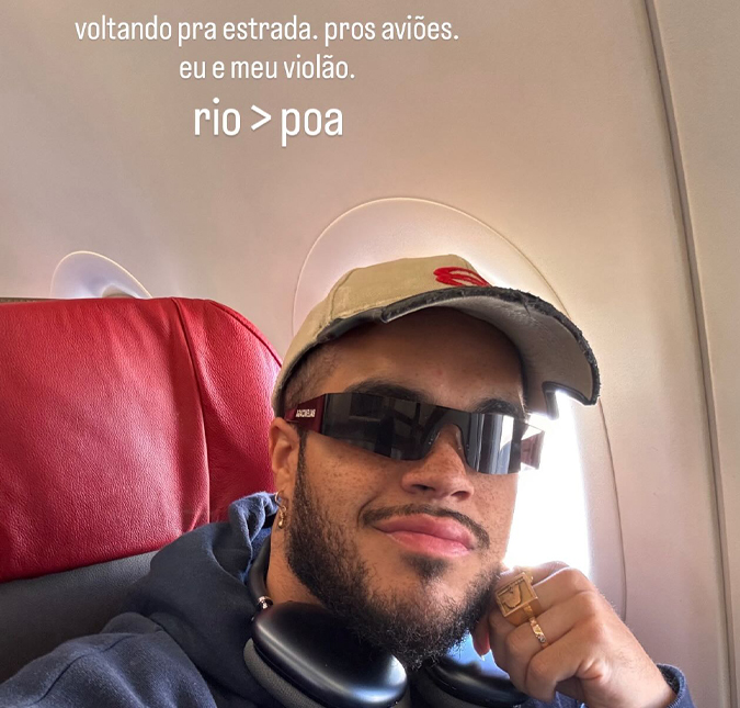 De volta aos palcos, Francisco Gil publica clique: <i>Voltando pra estrada</i>
