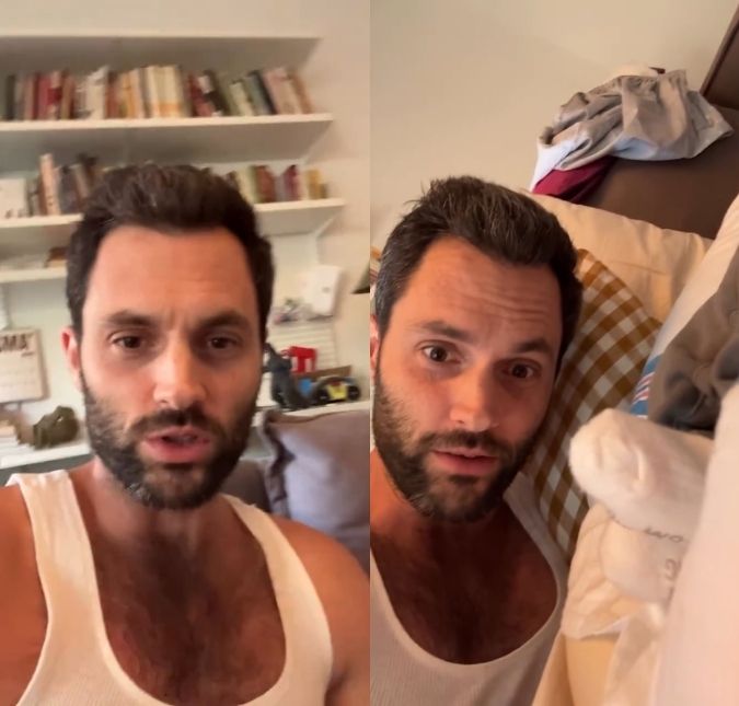 Penn Badgley, ator de <i>You</i> e <i>Gossip Girl</i>, anuncia nascimento dos filhos gêmeos idênticos. Veja os herdeiros dos famosos que nasceram em 2025