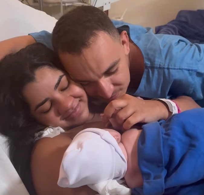 Ary Mirelle e João Gomes compartilham registros em família após nascimento do caçula