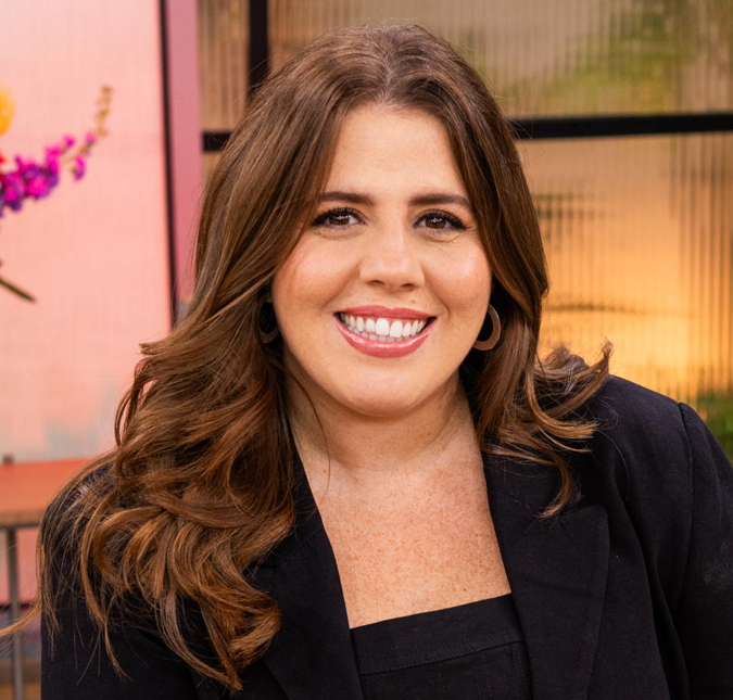 De volta às telinhas, Tati Machado revela que passou a noite em claro e agradece o carinho dos fãs