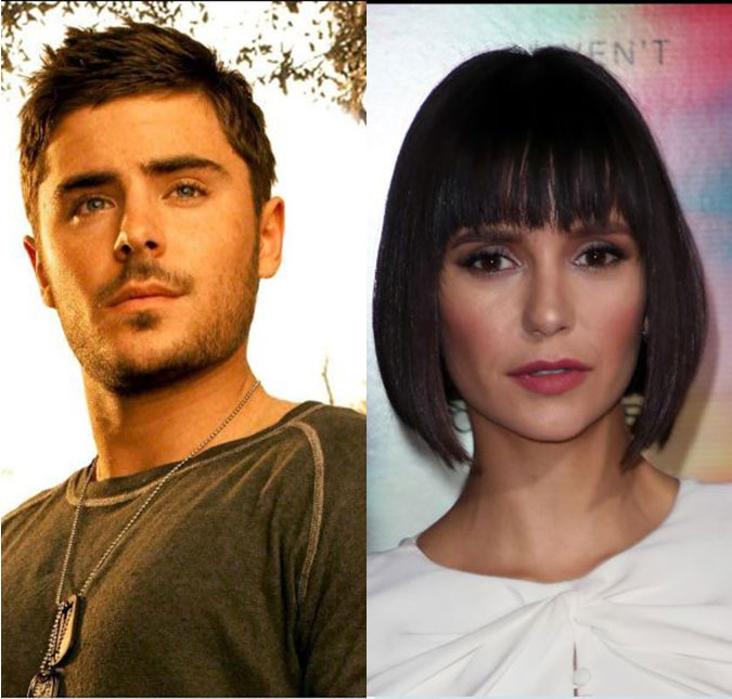 Está rolando?  Zac Efron e Nina Dobrev são vistos se divertindo durante passeio de iate