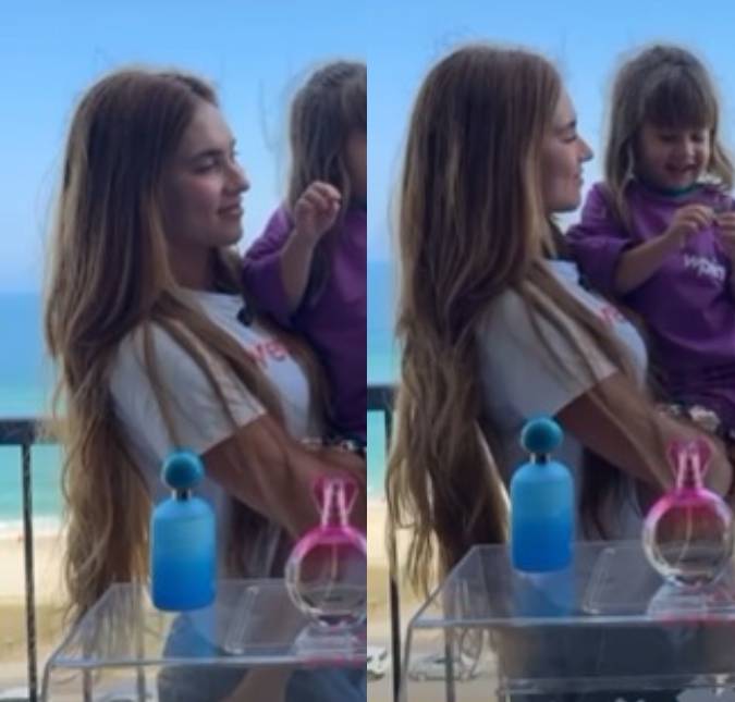 Virginia Fonseca surge com <i>mega hair</i> em dia de coroação como rainha de bateria da Grande Rio