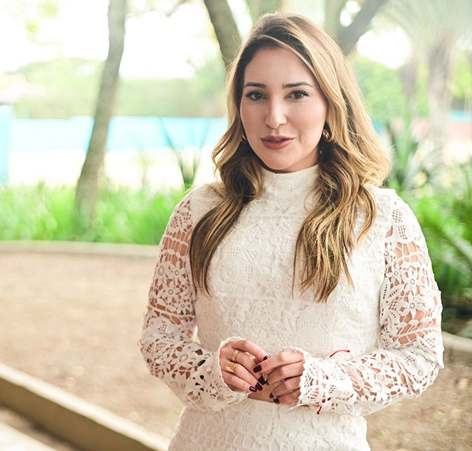 Amanda Meirelles passa por cirurgia e explica o motivo: <i>Aliviar a questão das dores</i>
