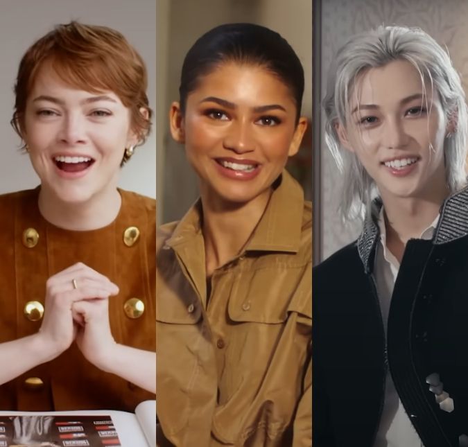 Emma Stone, Zendaya, Felix do <i>Stray Kids</i> e mais celebridades prestigiam desfile da <i>Louis Vuitton</i> na Semana de Moda de Paris