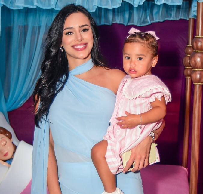 A princesa chegou! Bruna Biancardi mostra detalhes da festa de aniversário de Mavie, sua filha com Neymar Jr