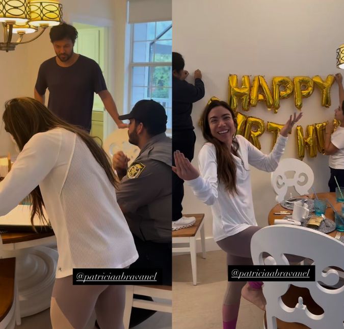 Patrícia Abravanel tem carro roubado no dia de aniversário: -<i>Emoção</i>