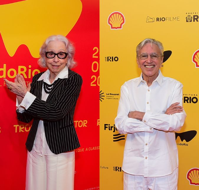 Fernanda Montenegro e Caetano Veloso prestgiam o <i>Festival do Rio</i>. Veja quem mais esteve por lá!