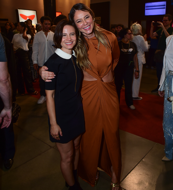 Paolla Oliveira e Bianca Comparato roubam a cena no Festival do Rio