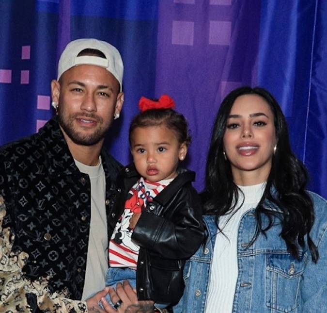 Neymar Jr. e Bruna Biancardi se derretem por Mavie