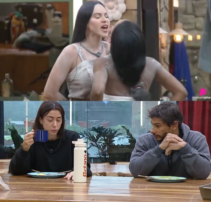Brigas generalizadas e desabafo sobre sentimentos entre Michelle Barros e Shia Phoenix. Veja tudo o que rolou em <i>A Fazenda</i>