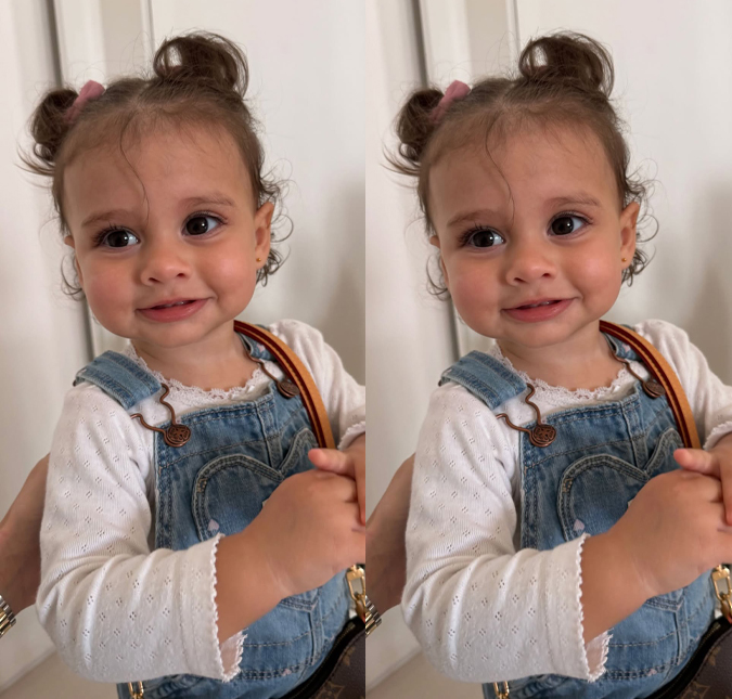 Amanda Kimberlly compartilha clique raro de Helena. Veja os melhores momentos da terceira filha de Neymar Jr.