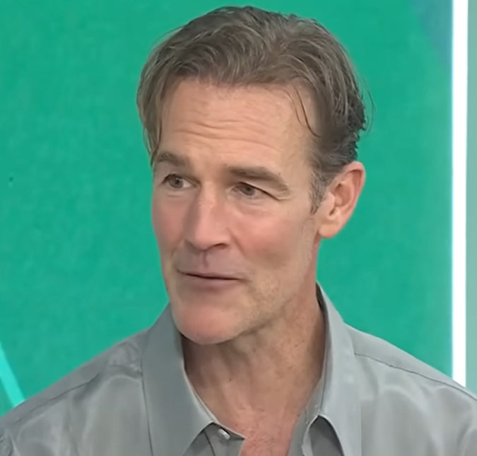 Esposa de James Van Der Beek compartilha clique do ator ao lado do pai