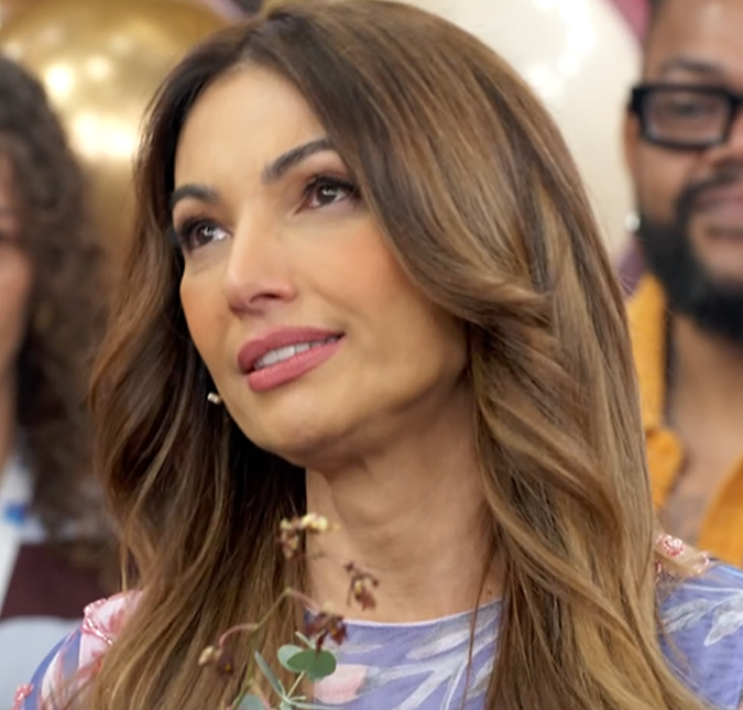 Patrícia Poeta se emociona ao falar sobre saúde do filho: <i>Há dois meses está se tratando</i>