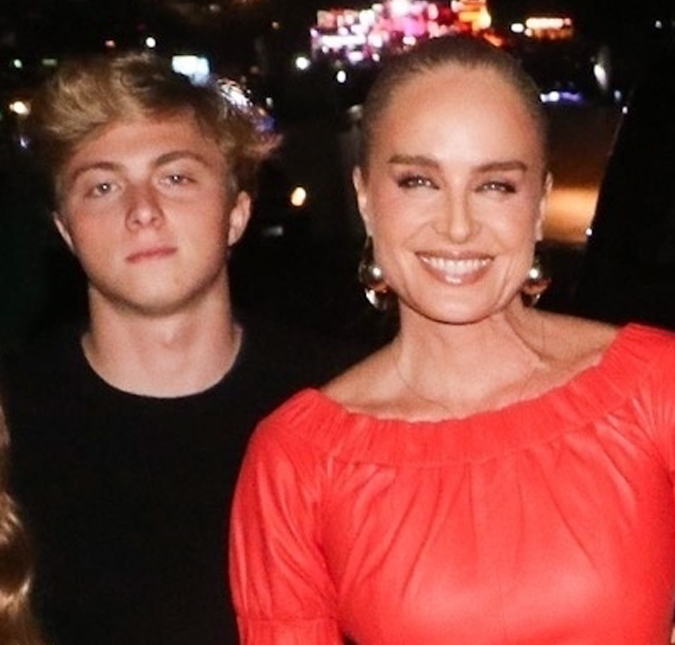 Angélica celebra 18 anos de idade do filho Benício: <i>Parece que foi ontem que te peguei no colo</i>